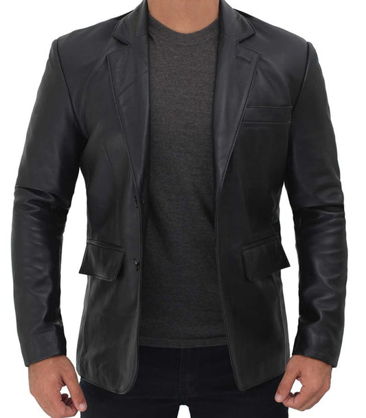 LEATHER COAT FOR MEN IN SHEEP SKIN