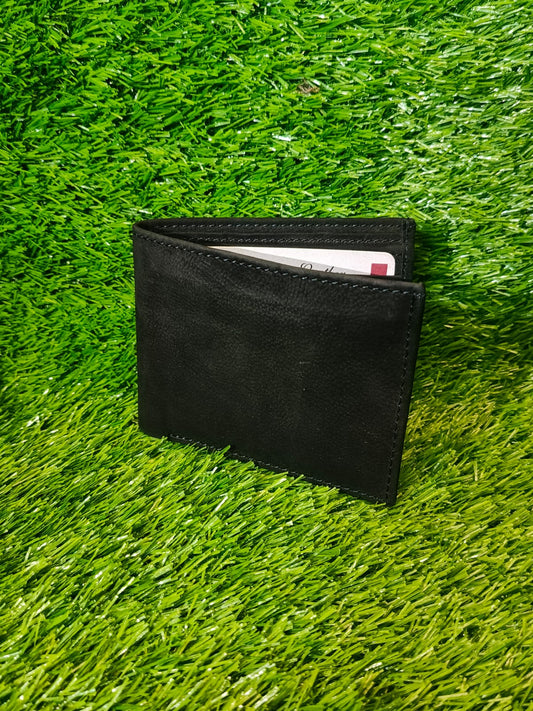 COW SUEDE LEATHER WALLET FOR MEN