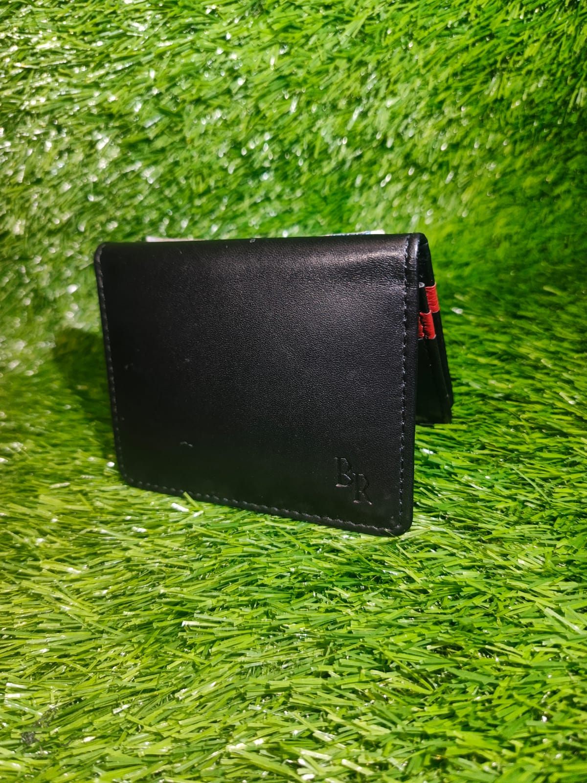Original cow hide card wallet for men