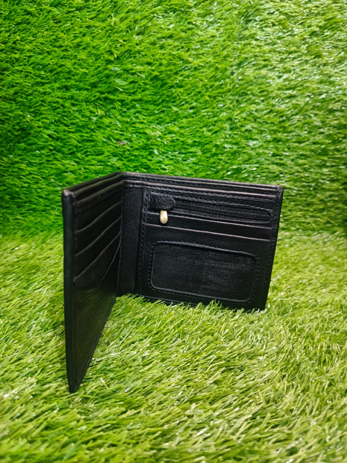 WALLET FOR MEN IN NATURAL COW GRAIN LEATHER