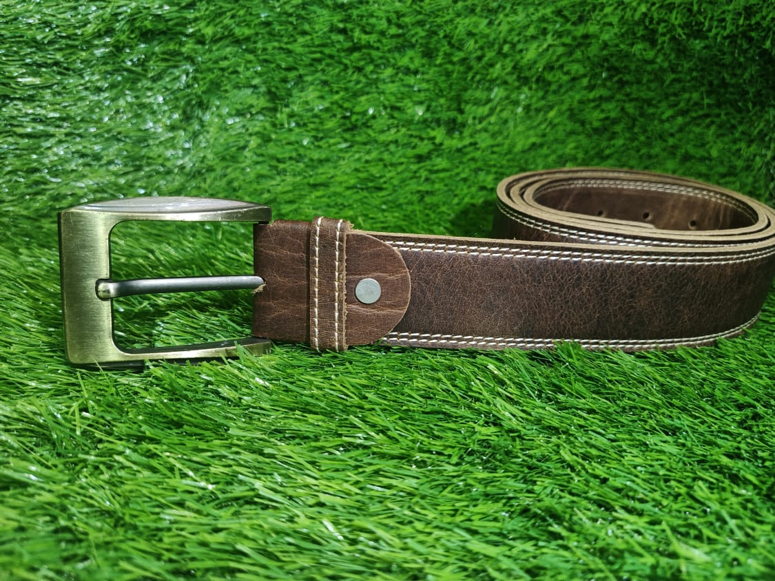 GENUINE PULL UP LEATHER BELT FOR MEN