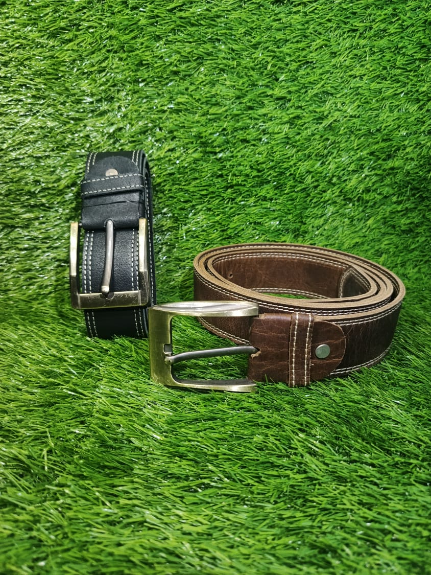 GENUINE PULL UP LEATHER BELT FOR MEN