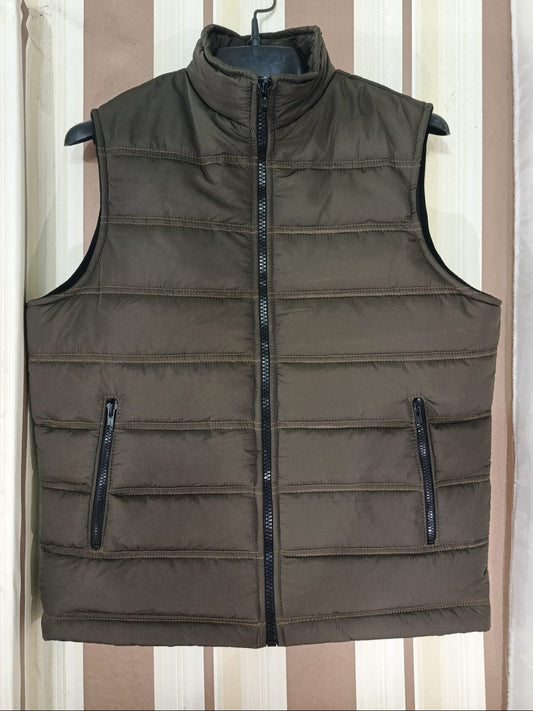 SLEEVE LESS PUFFER JACKET FOR MEN