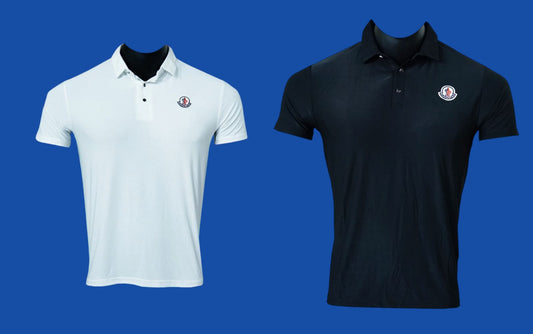 PACK OF 2 MONCLER BRANDED POLO SHIRT FOR MEN
